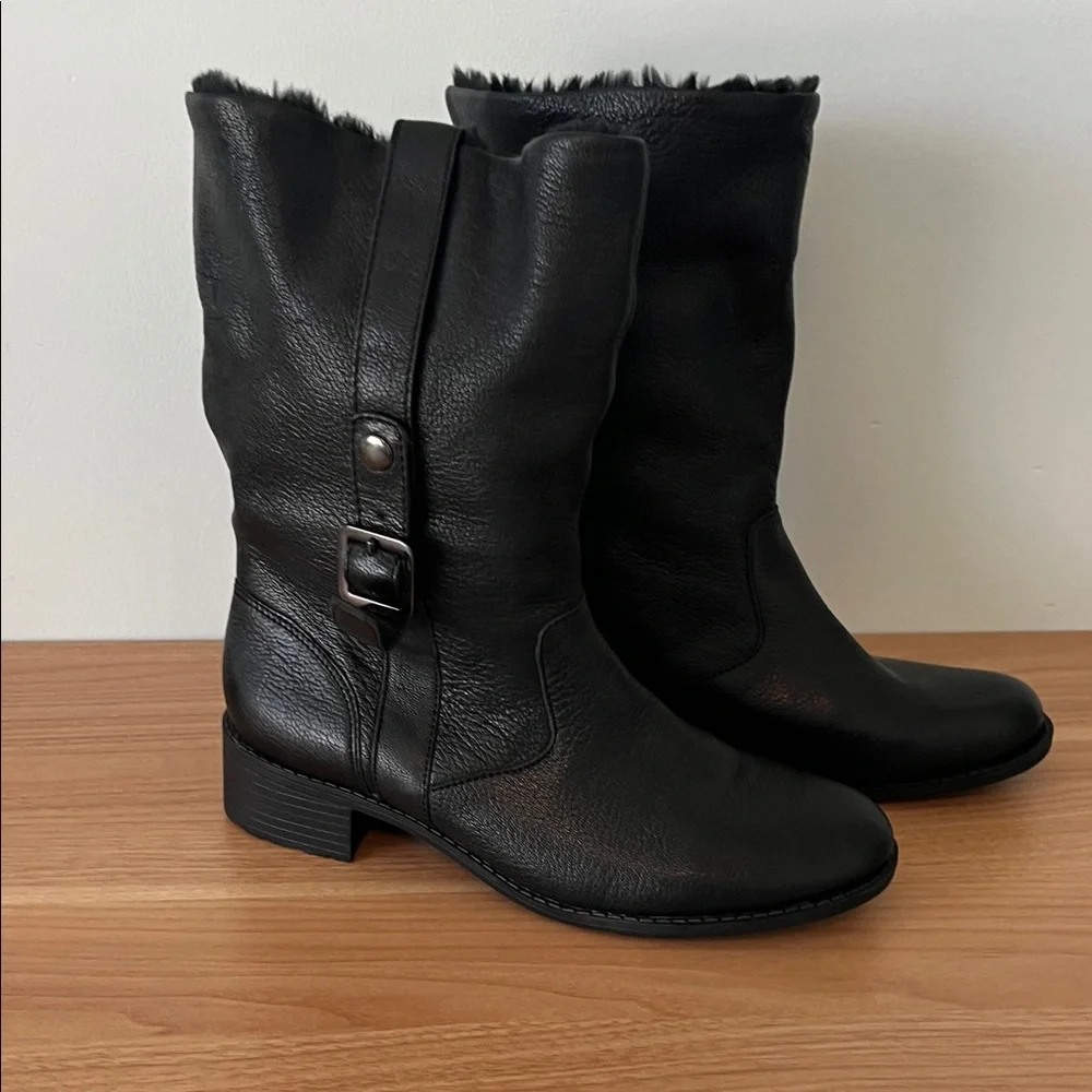 Easy Spirit Leather Boots - NEW